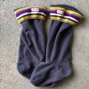 Hunter Boots Fleece Socks